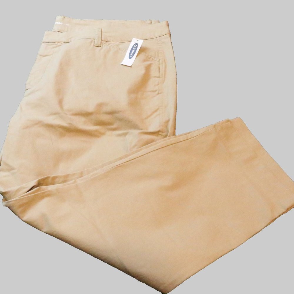 Mid-Rise Plus Size Pixie Chinos, 22 Plus Short